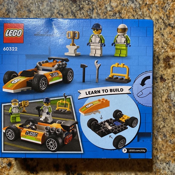 LEGO® City Vehicles Cement Mixer Truck 60325 [New Toy] 60322 Race Car - Picture 5 of 6